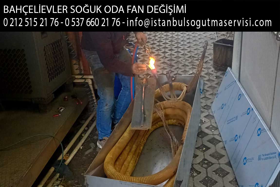 bahçelievler soğuk oda fan değişimi