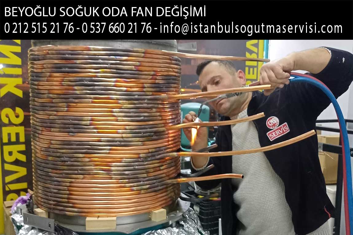 beyoğlu soğuk oda fan değişimi