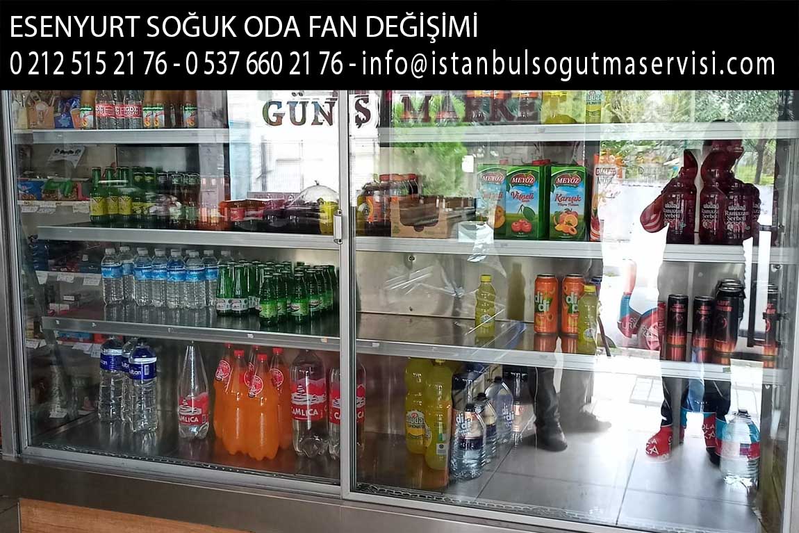 esenyurt soğuk oda fan değişimi