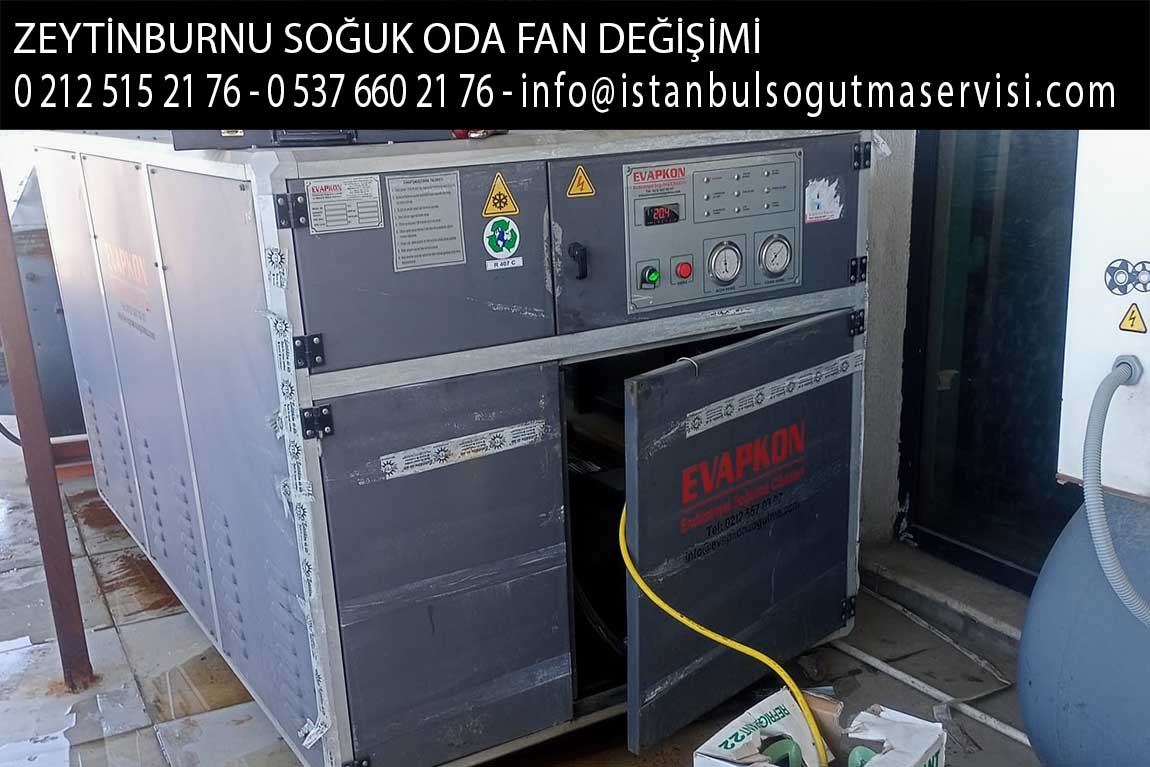 zeytinburnu soğuk oda fan değişimi